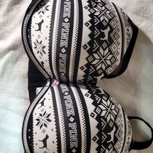 VS Pink bra 34d all over print